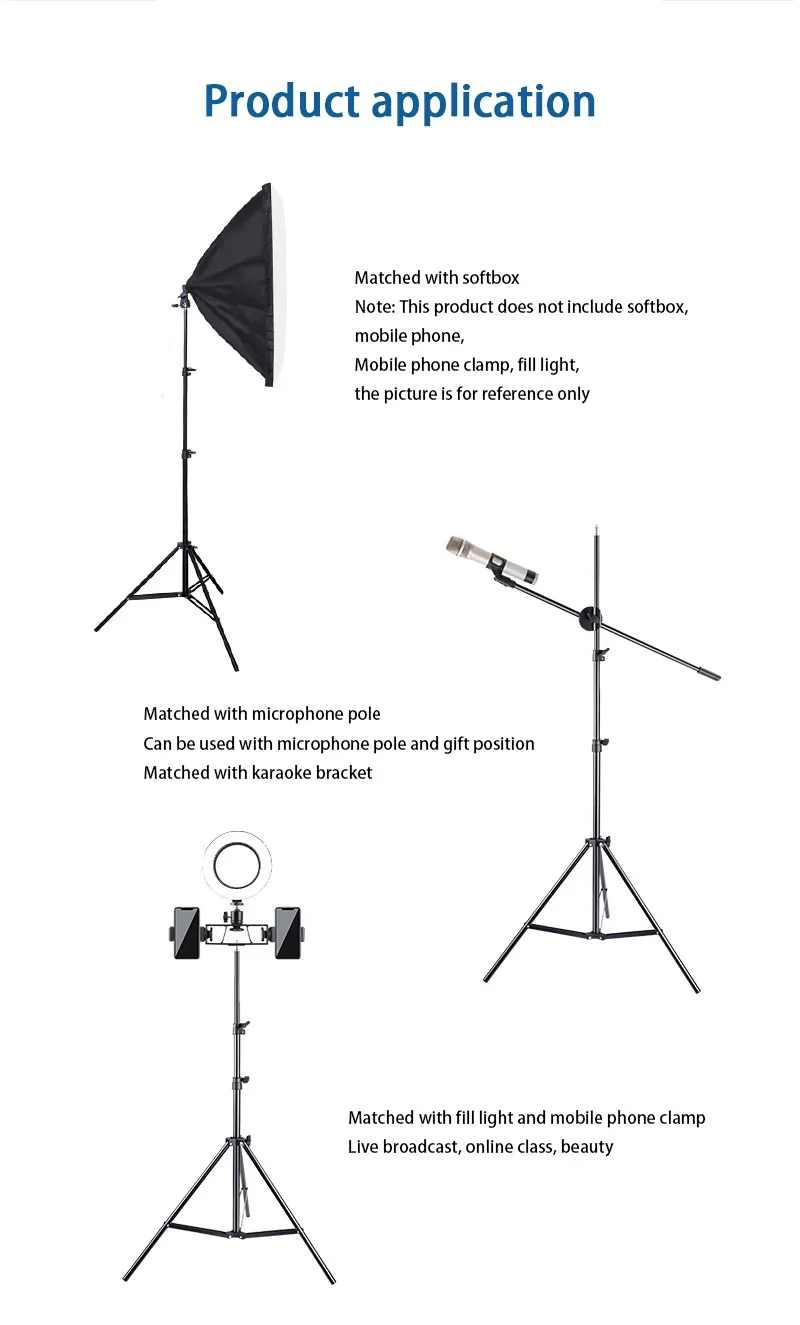 110cm Universal Portable Bracket For Magcubic HY300 Pro Projector Tripod Stand Mount For Magcubic HY320mini Projector 5-50cm New