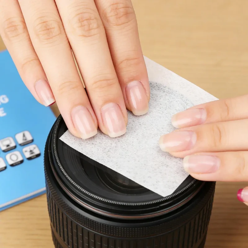 100-500pcs Universal Lens Cleaning Tissue Soft Wipes Booklet For Phones Tablet Laptop Screen Camera Lens Cleaning Paper