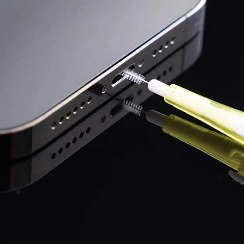 USB C Charging Port Universal Mini Cleaning Brush Metal Dust Plug Removal Cleaner Kit For IPhone Xiaomi Earphone Clean
