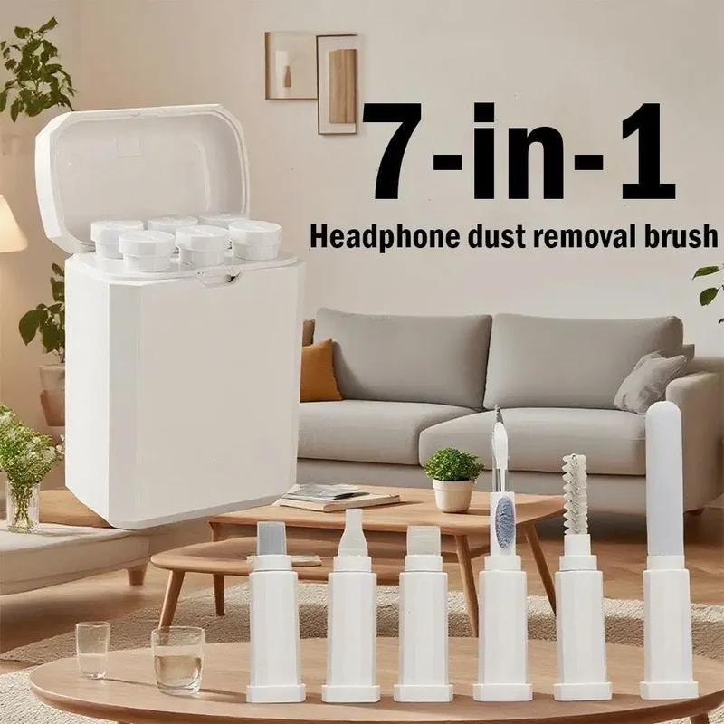 Multifunctional Keyboard Bluetooth Earbuds Cleaning Brush Mobile Phone Laptop Screen Computer Cleaner Dust Removal Brush