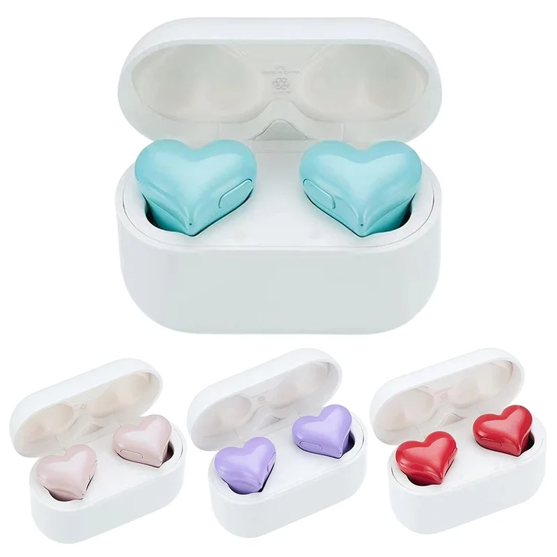 Wireless Earphones Game Earbuds Heartbuds Bluetooth-compatible In Ear Noice Cancelling for Student Girl Women