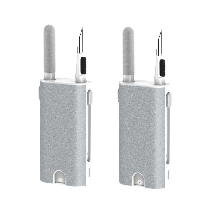 1/2/3set 5 In 1 Earphone Cleaner Brush Kit Camera Phone Tablet Laptop TV Screen Cleaning Tools Headset Cleaning Pen For Airpod