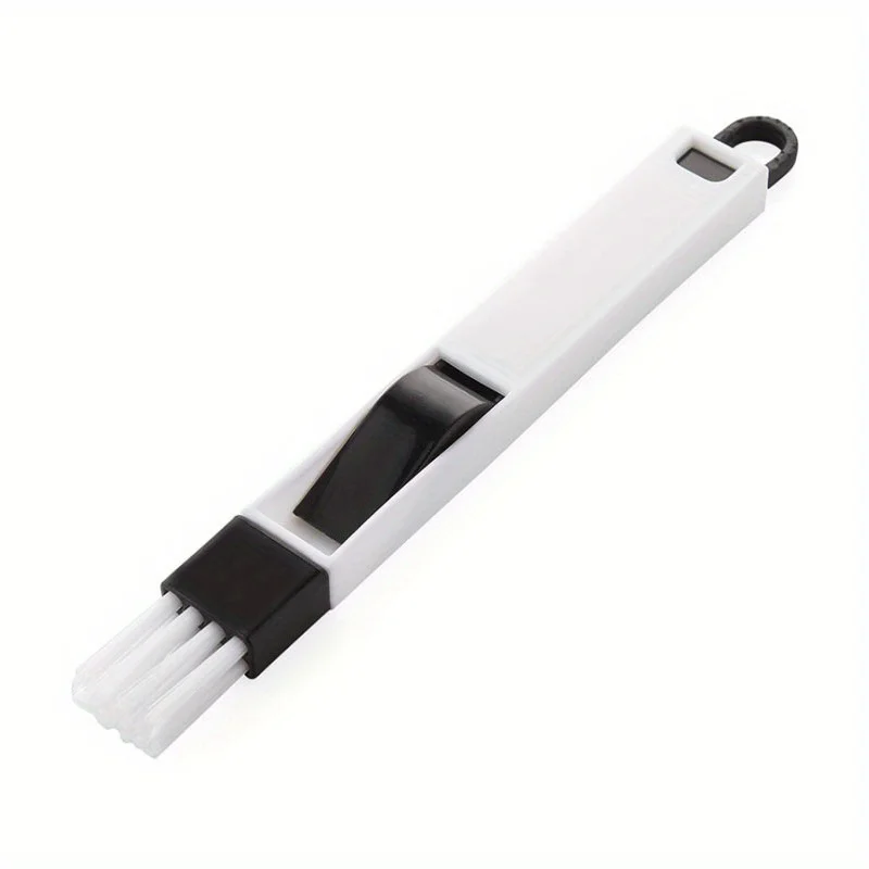 Portable Two-in-one Cleaning Brush Multifunctional Door and window Keyboard Groove Cleaner Dust Shovel Window Rail Cleaning Tool