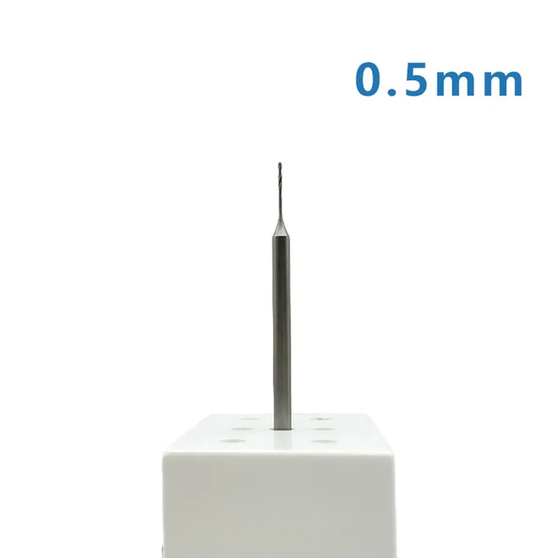 High Speed Steels Twist Drill for Drilling Hard Earmold Sound Outlet Shaping Hard Earmolds Small Diameter Drill Bit Tiny Drill