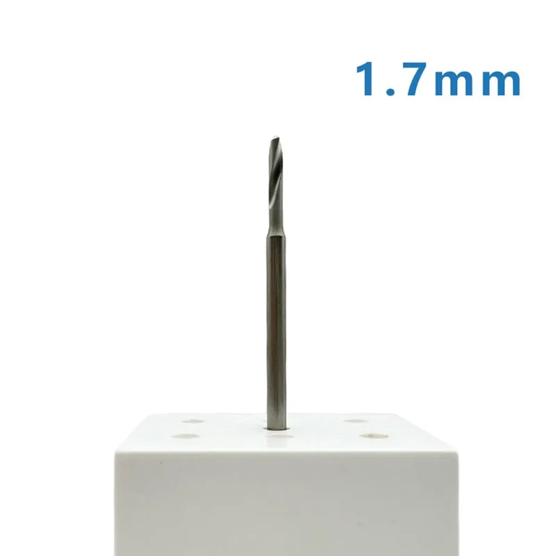 High Speed Steels Twist Drill for Drilling Hard Earmold Sound Outlet Shaping Hard Earmolds Small Diameter Drill Bit Tiny Drill
