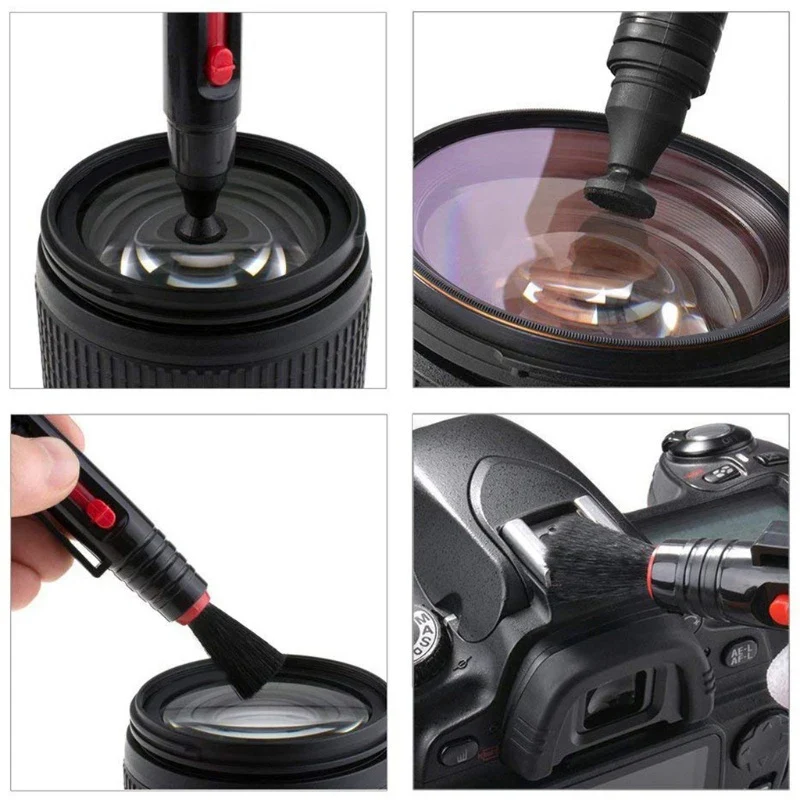1/6 Pieces/set Double-sided Pen Storage Bag 6 In 1 Camera Cleaning Kit Professional DSLR Lens Cleaning Tool For Sensor Lens