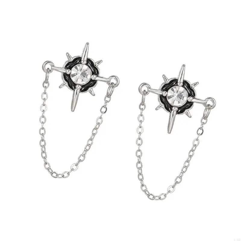 Rhinestones Chain Ear Clip For Freeclip 1 2 Earbuds With Sparkling Zirconia And Alloys Design Comfortable For Daily Wear K1KF
