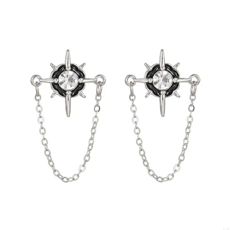 Rhinestones Chain Ear Clip For Freeclip 1 2 Earbuds With Sparkling Zirconia And Alloys Design Comfortable For Daily Wear K1KF