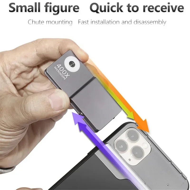 A72Z For 16 Pro 400X Microscope Phone Case Protective Cover for 16 Pro