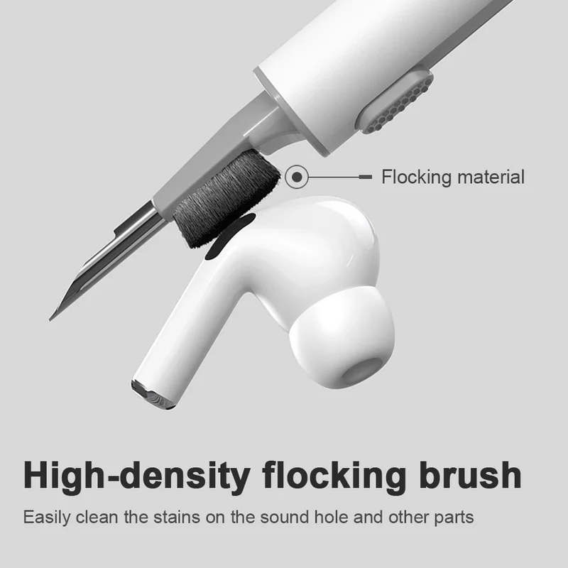 3 In 1 Cleaner Kit Bluetooth Earphone Cleaning Tool Durable Earbuds Case Clean Brush Pen For AirPods Pro 3 2 1 Headphone Cleaner