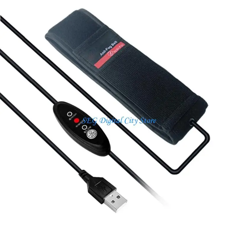 U75B Outdoor Anti Fog Band 300mm Length DSLR Fog Stopping Belt for Camera Lens Prevents Fogging in Rain Snow Condition
