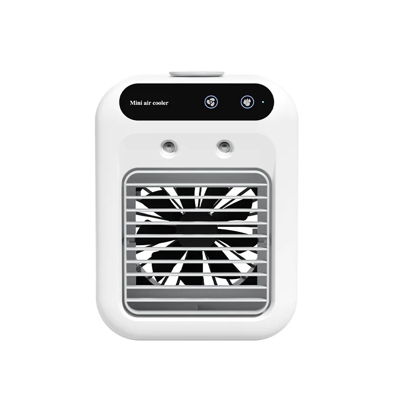 Portable Mini Air Conditioner for Dormitory | Fast Cooling Ultrasonic Nano Mist LCD Display Rechargeable Portable Outdoor Cooler