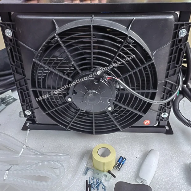 New Energy Fully Automatic Inverter Car Electric Air Conditioner Electrical Vehicle AC Air Conditioner 12V 24V