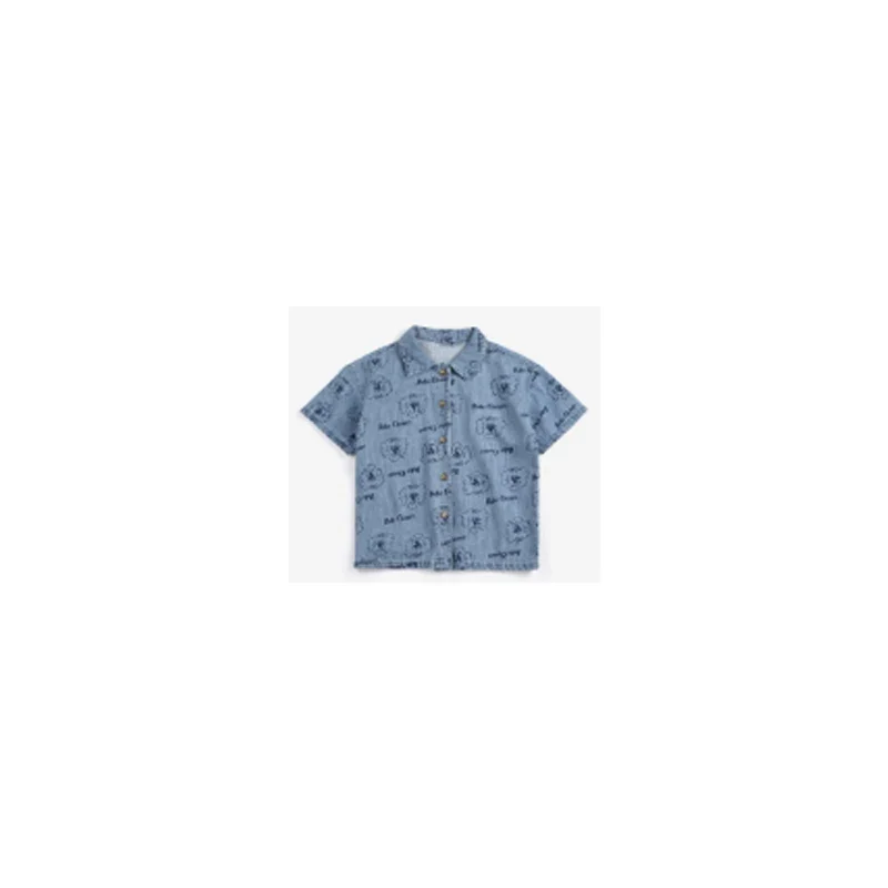 kids shirts and shorts clothing sets 2026 new summer boys girls cute print short sleeve tees tops and shorts clothes sets bc