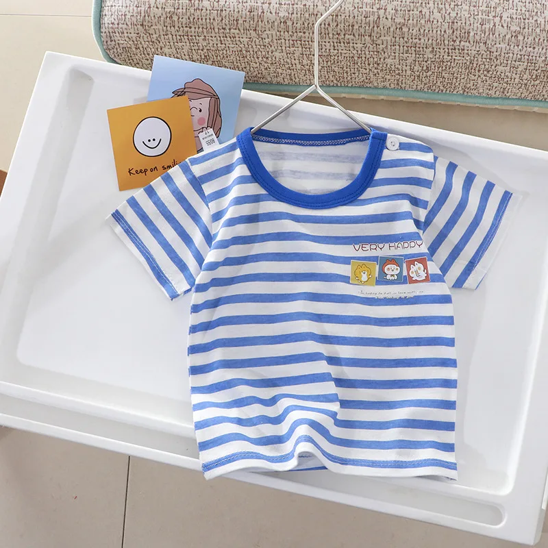 Children's Clothing T-shirt For Boys Girls Summer Cotton Fruit Print Short Sleeve Toddlers Tops Tees Soft Kids Clothes