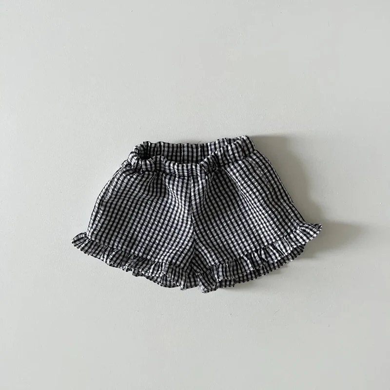 MILANCEL 2026 Summer Baby Clothing Set Toddler Ruffle Tee and Shorts 2Pcs Girls Suits Ruffle Tee Set