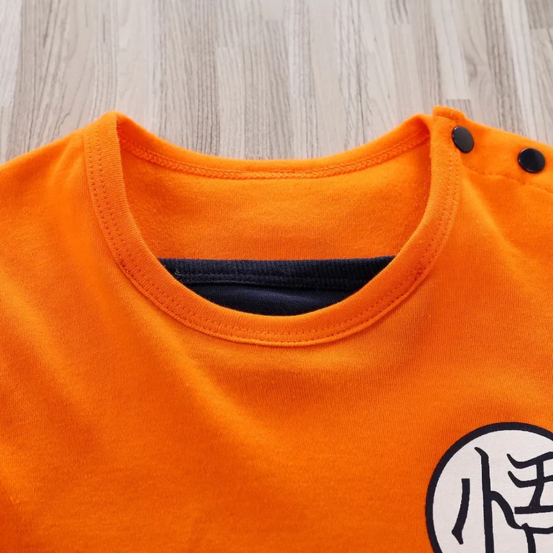 Baby Anime Clothes Vegeta Rompers Newborn Kuririn Roshi Training Outfit Infant Kids Halloween Cartoon Cosplay Costume Jumpsuit