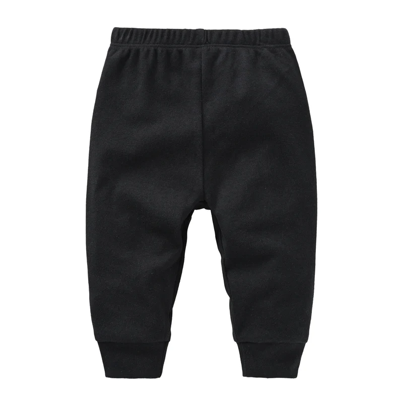 2 Pieces Set 100% Cotton Baby Rompers Pants Blank Colors Kids Trousers Plain Newborn Clothing Muslin Bodysuit Clothes