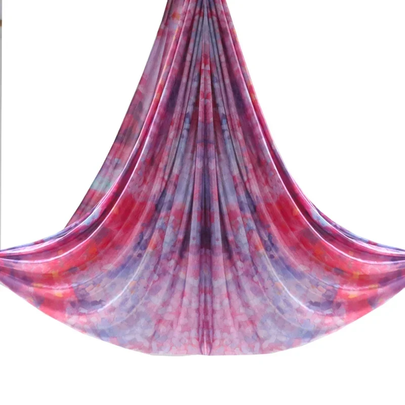 2024 New Aerial Yoga hammock Fabric Flying Pilates Yoga Swing Silk Aerial Anti-Gravity Traction Device Fitness Yoga Home Gym