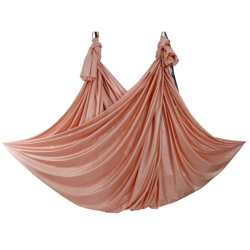 2024 New Aerial Yoga hammock Fabric Flying Pilates Yoga Swing Silk Aerial Anti-Gravity Traction Device Fitness Yoga Home Gym