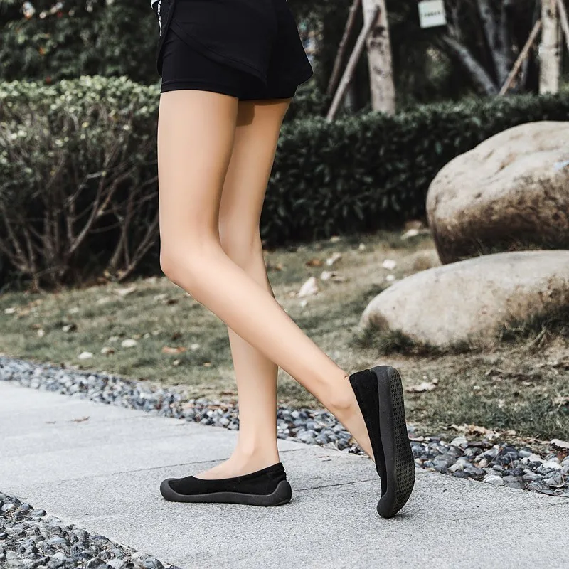 RYAMAG Women Shoes Outdoor Casual Sneakers Yoga Dance Shoes Fitness Shoes Comfortable Lightweight Loafers Slipon Sporting Flats