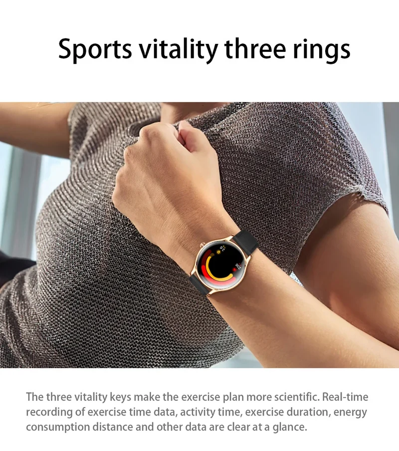 2025 New AMOLED Screen 7.9mm Ultra-thin Women Blue Tooth Call Smart Watch Heart Rate Health Lady Music Sport Fitness Smartwatch