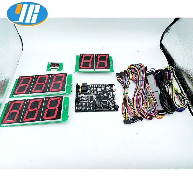 Deluxe for Coin Pusher Arcade Basketball Machine Simulator Kit EU Plug for Parents Children Sports Game Coin Operated Games