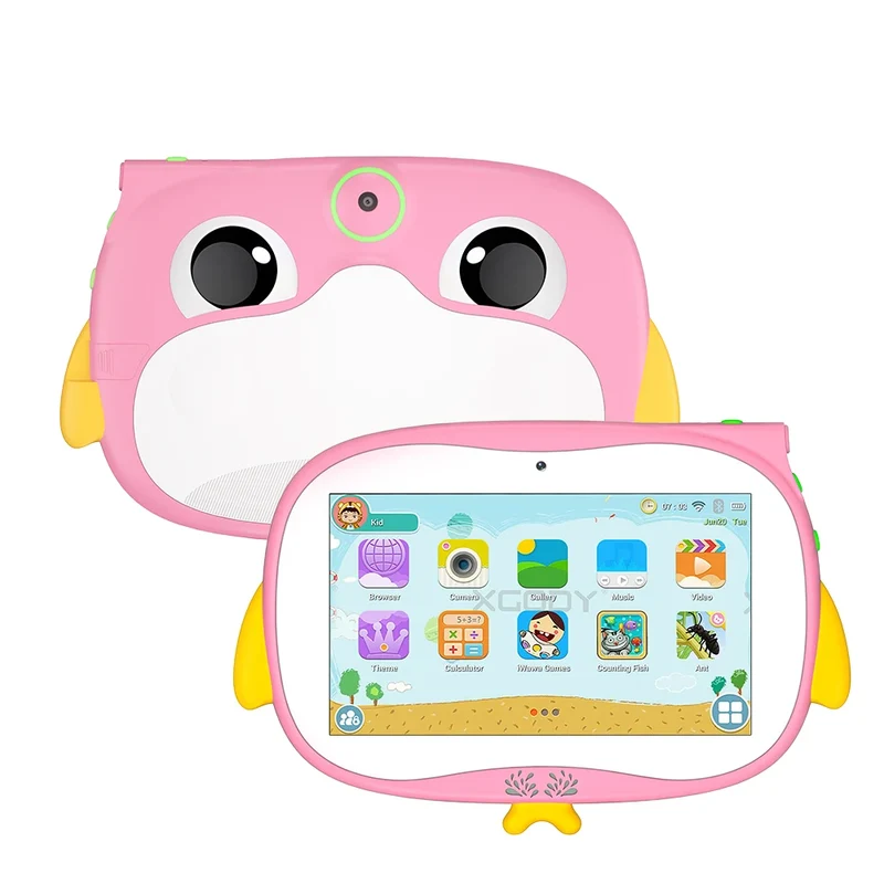 2024 New Model Android 10 7 Inch Oem Android Tablet in Stock Wifi Tablet Educational Tablet for Children Best Gift RAM 4+64GB