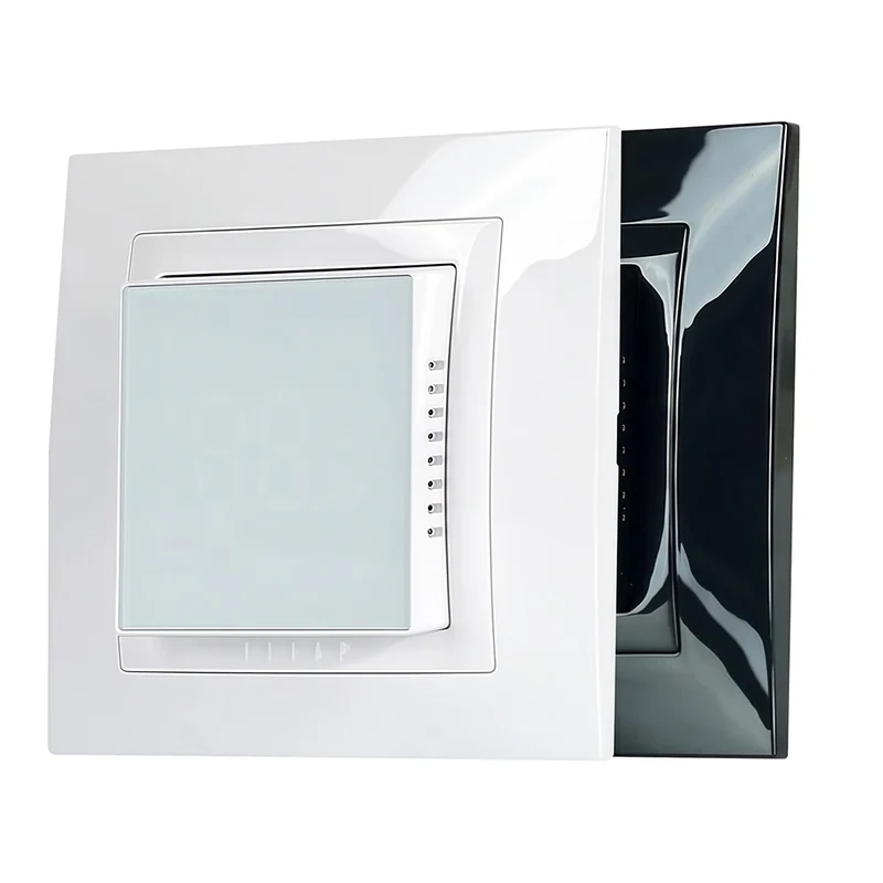 Room Thermostat Square Convex LCD Panel Child Lock Floor Heating System Programmable Smart WIFI Thermostat