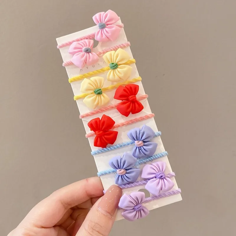 Baby Hair Loop Does Not Harm Hair Small Sweet Band High Elasticity Girls Rope Headband Children Hair Accessories