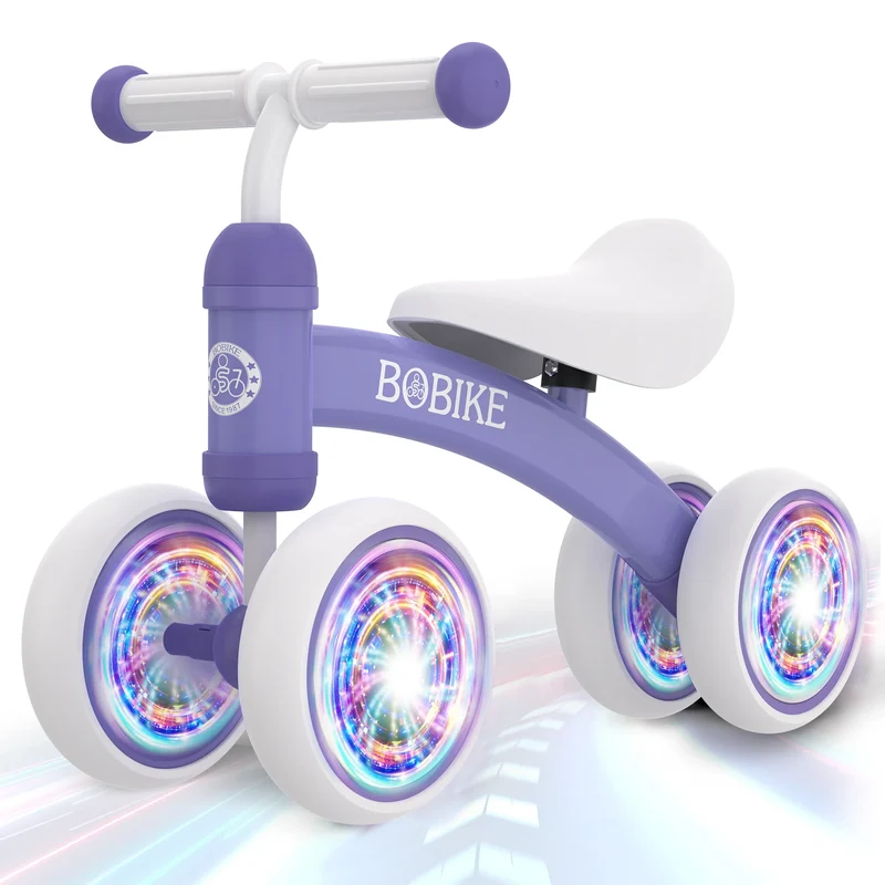 Baby Balance Bike Toys for 12-36 Months Kids Toy Boy and Girls Gifts Toddler Best First Birthday Gift (Purple)