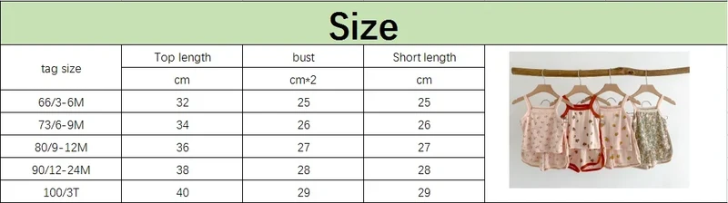 Baby Clothes Sets Summer Toddler Girl Strap Suits Cotton Printing Baby Boy Tops Tee and Shorts Infant Tracksuit Newborn Sets