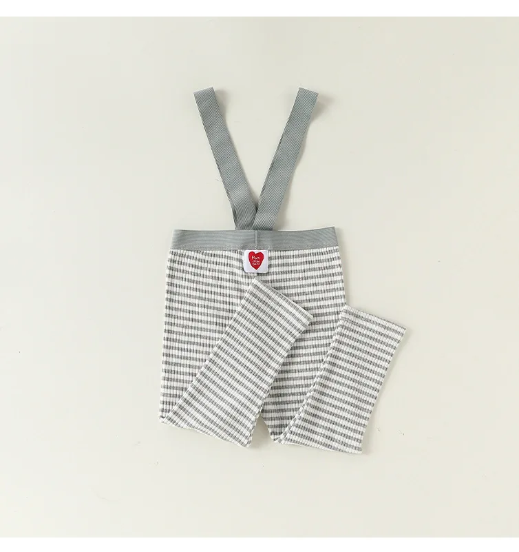 2026 Baby Boys Girls Pants Cotton High Waist Overalls PP Leggings