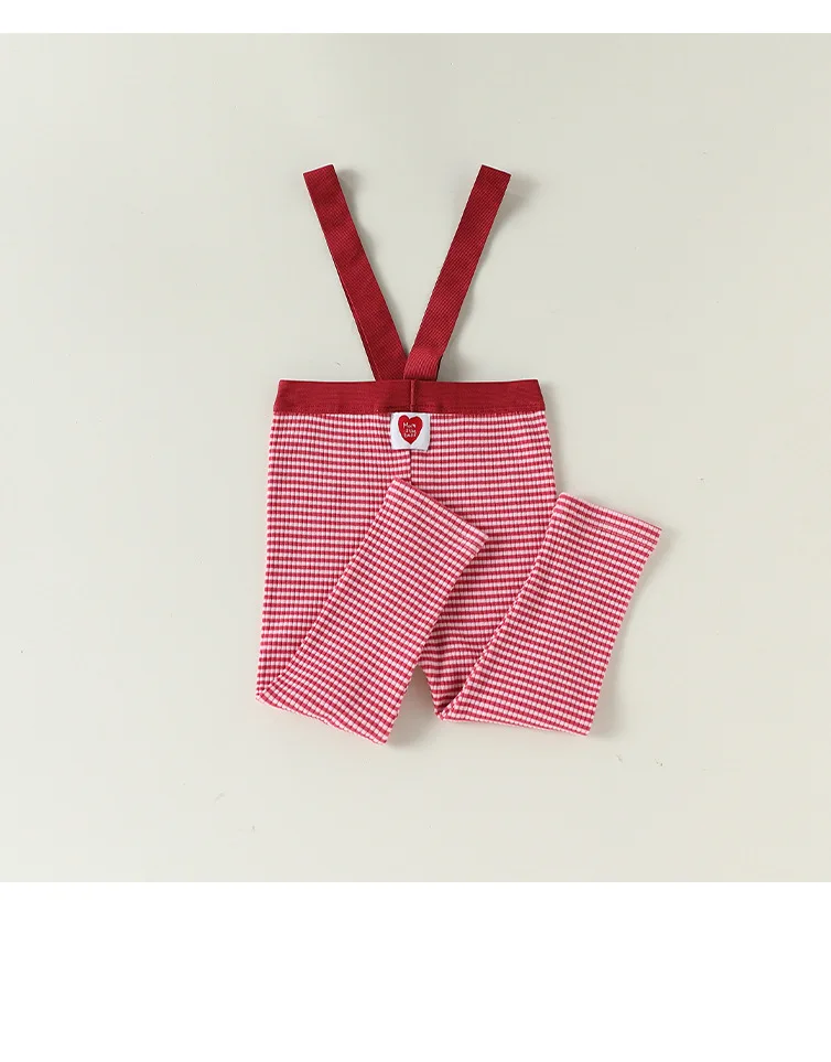 2026 Baby Boys Girls Pants Cotton High Waist Overalls PP Leggings