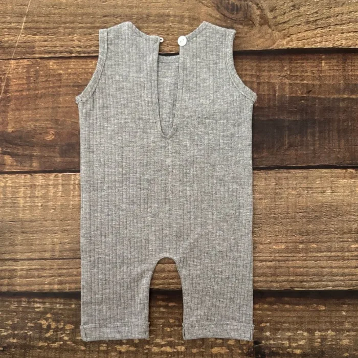 Baby Outfits Newborn Photography Props Sleeveless Baby Boy Romper Jumpsuit Infant Photoshoot Accessories