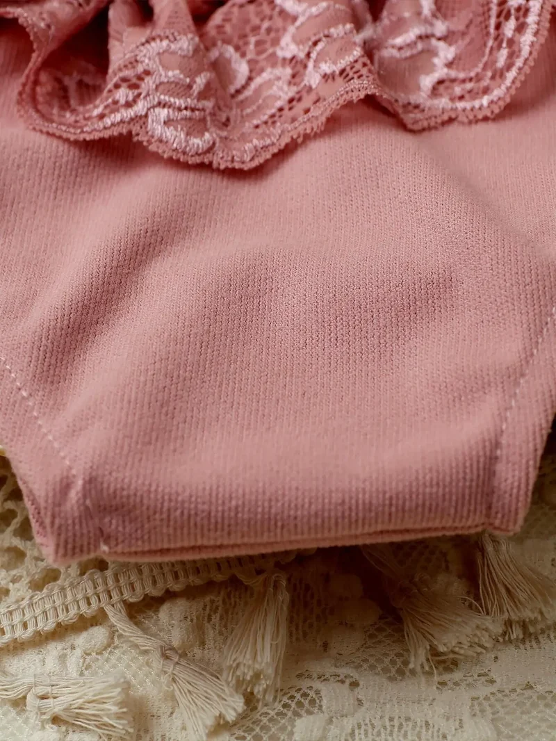 Ylsteed Newborn Lace Romper Baby Girl Photography Props Newborn Shooting Outfits