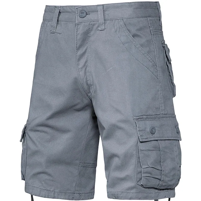 Mens Camo Shorts Men Camouflage Overalls Loose Casual Outdoor Sports Half Pants Side Pocket Cotton Comfortable Shorts