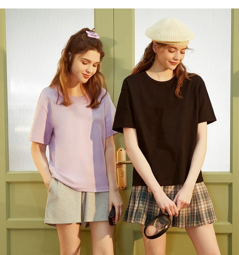 Smiling Friends Glep Flowers T Shirt Men Cool T-Shirt Round Neck Tee Shirt Short Sleeve Tops Summer Pure Cotton Breathable Tees