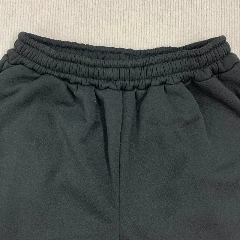 Fashionable Street Style Embroidered Sweatpants Autumn Winter Casual Pants Versatile Personality Couple's Pan