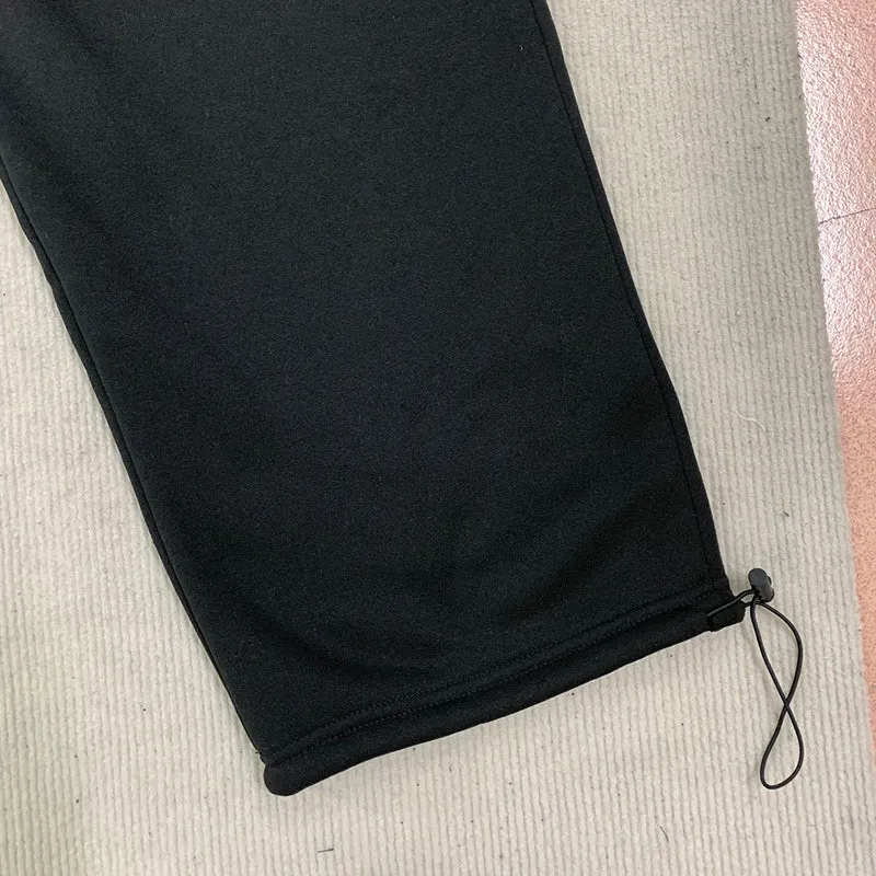 Fashionable Street Style Embroidered Sweatpants Autumn Winter Casual Pants Versatile Personality Couple's Pan