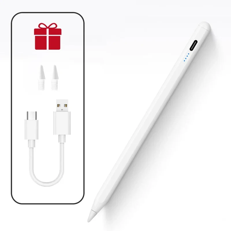 Pencil for Apple iPad with Palm Rejection Stylus Pen for iPad Air M2 Pro 13 Pro 12.9 10 Gen 7th 8th 9th 10.2 for iPad Pencil