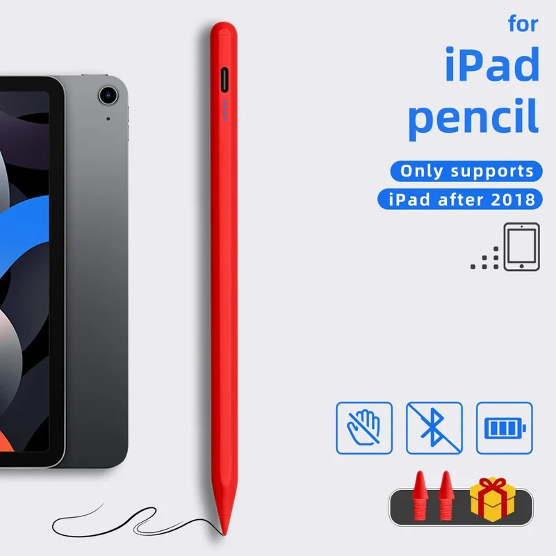 Stylus Pen for Apple IPad for IPad Pencil Accessories 2025 A16 10th 11th Gen Pro Air Mini Palm Rejection Power Display Stylus