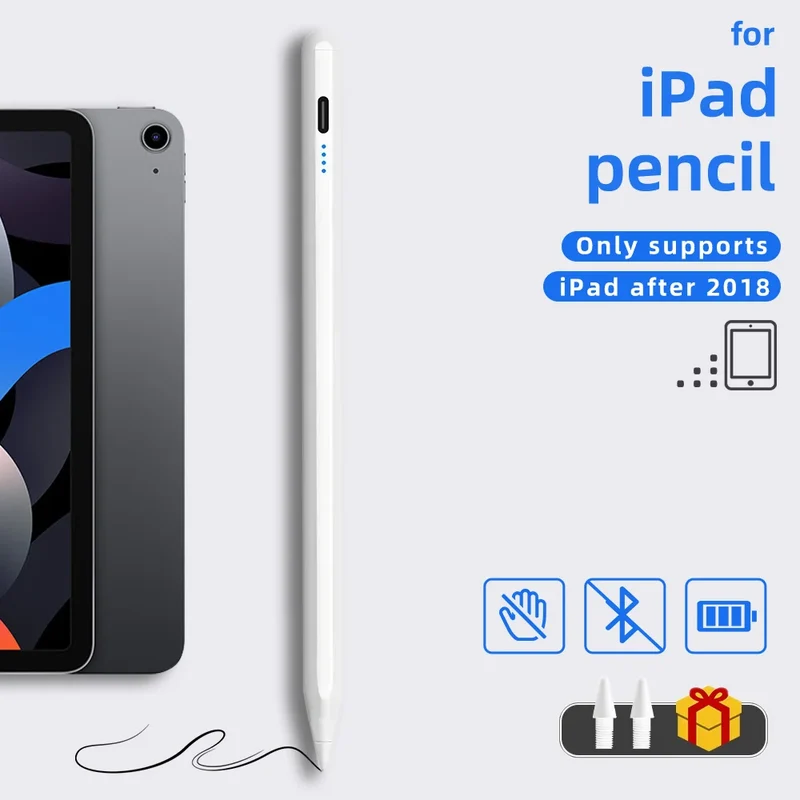 Stylus Pen for Apple IPad for IPad Pencil Accessories 2025 A16 10th 11th Gen Pro Air Mini Palm Rejection Power Display Stylus