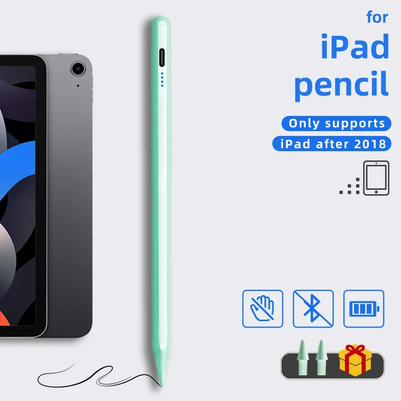 Stylus Pen for Apple IPad for IPad Pencil Accessories 2025 A16 10th 11th Gen Pro Air Mini Palm Rejection Power Display Stylus