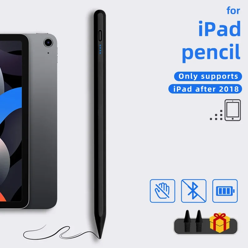 Stylus Pen for Apple IPad for IPad Pencil Accessories 2025 A16 10th 11th Gen Pro Air Mini Palm Rejection Power Display Stylus