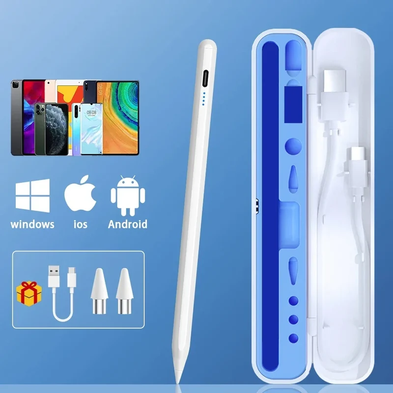 Universal Stylus Pen For Tablet Touch Pen Cover for iPad Pencil Huawei Lenovo Samsung Xiaomi Redmi Honor Oppo Vivo With Box