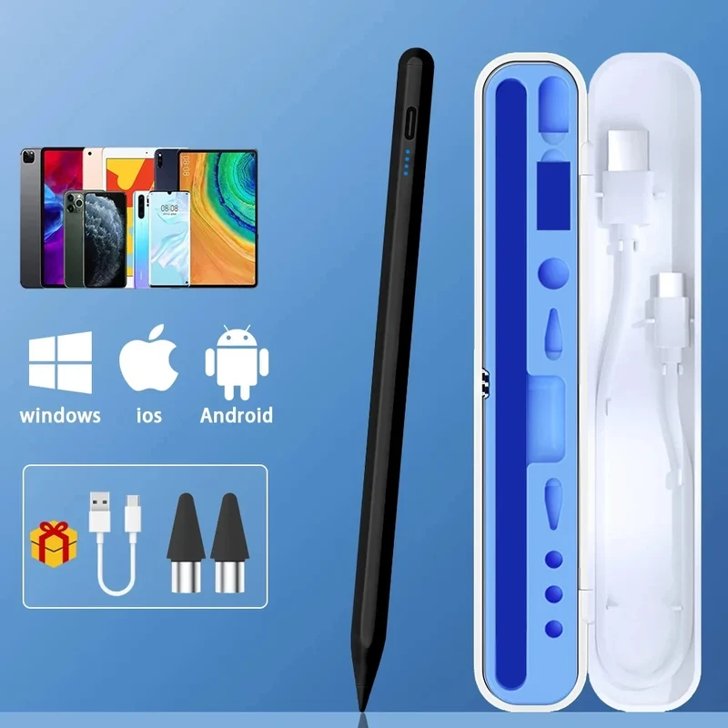 Universal Stylus Pen For Tablet Touch Pen Cover for iPad Pencil Huawei Lenovo Samsung Xiaomi Redmi Honor Oppo Vivo With Box
