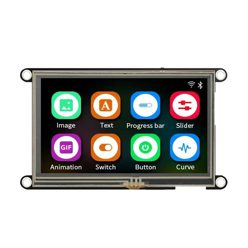 Guition ESP32-S3 8M PSRAM 4M FLASH 4.3-inch IPS 480*272 LCD display module with WIFI and Bluetooth