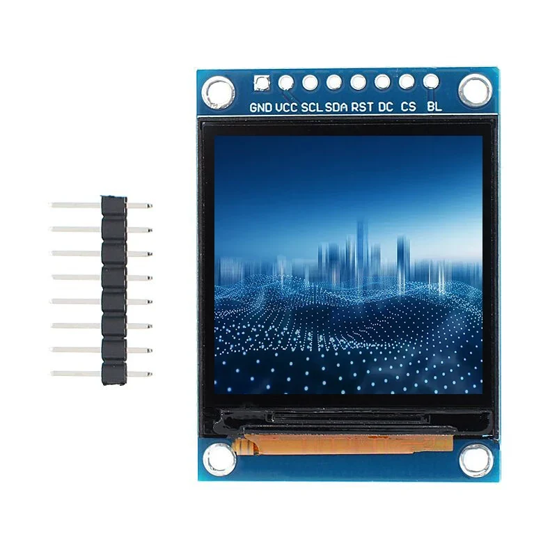 1.54 Inch 1.54" Full Color TFT Display Module HD IPS LCD LED Screen 240x240 SPI Interface ST7789 For Arduino