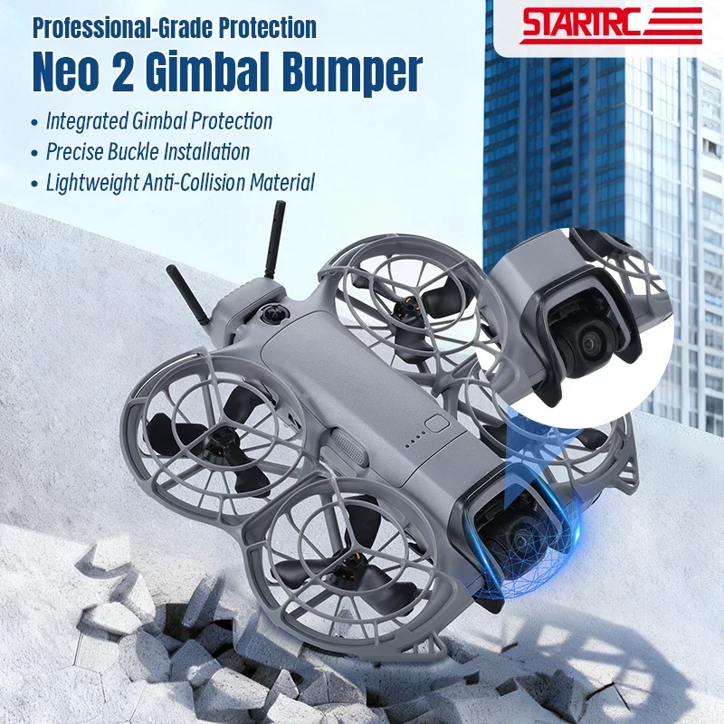 STARTRC Gimbal Bumper Guard for DJI Neo 2 Accessories ABS Anti-Collision Protection Guard Bar for DJI Neo 2 Drone Camera